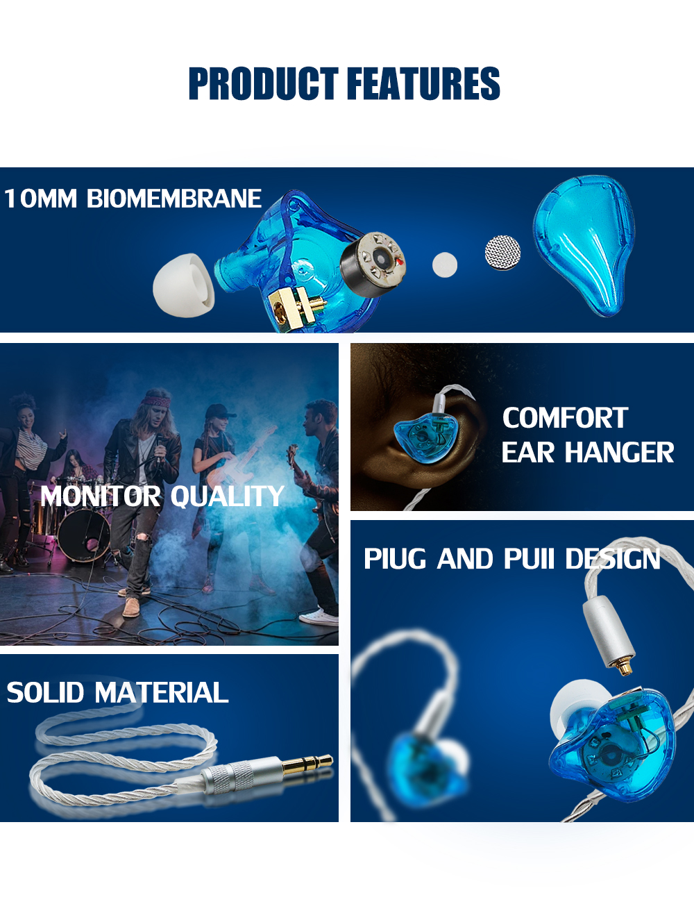 10MM PAPER EARPHONE - EARPHONE FOR PHONE/MP3 - 2