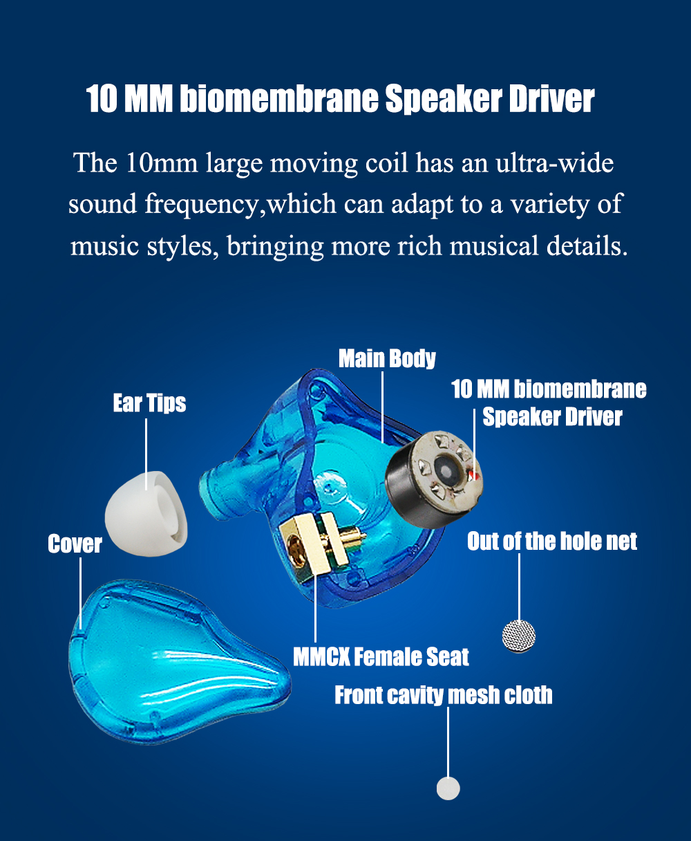 10MM PAPER EARPHONE - EARPHONE FOR PHONE/MP3 - 3