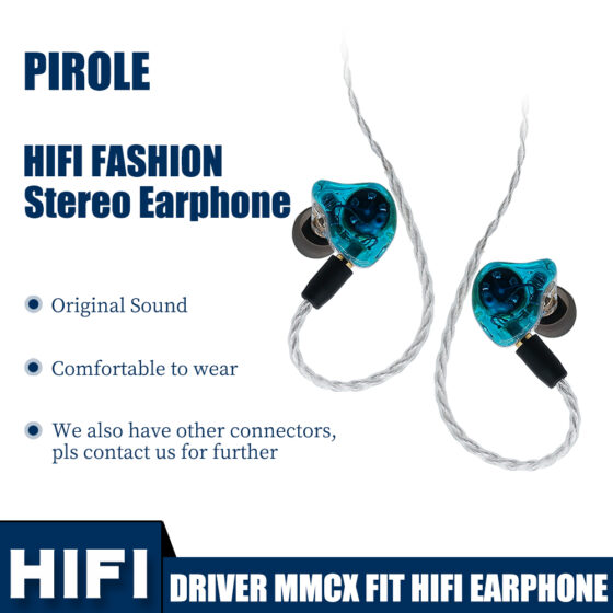 DRIVER MMCX FIT HIFI EARPHONE