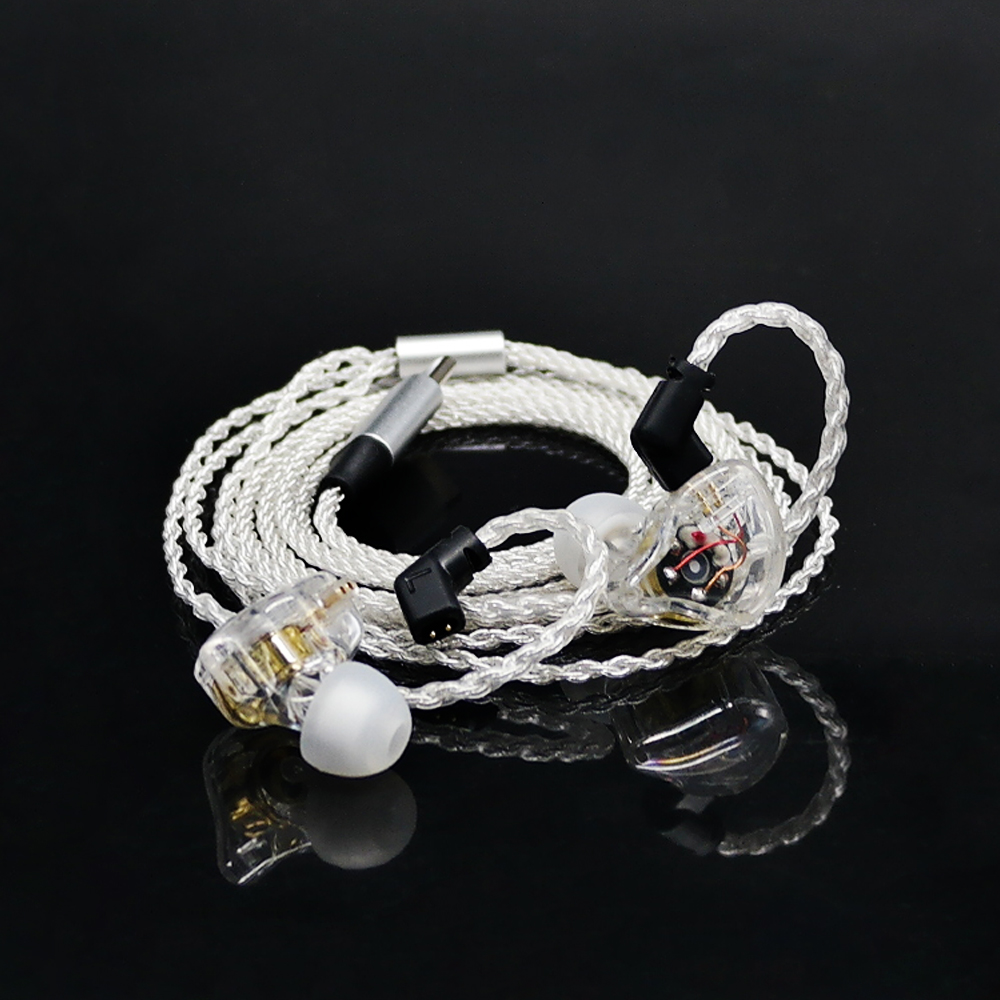 DUAL MEGNETIC DRIVER EARPHONE - EARPHONE FOR PHONE/MP3 - 7