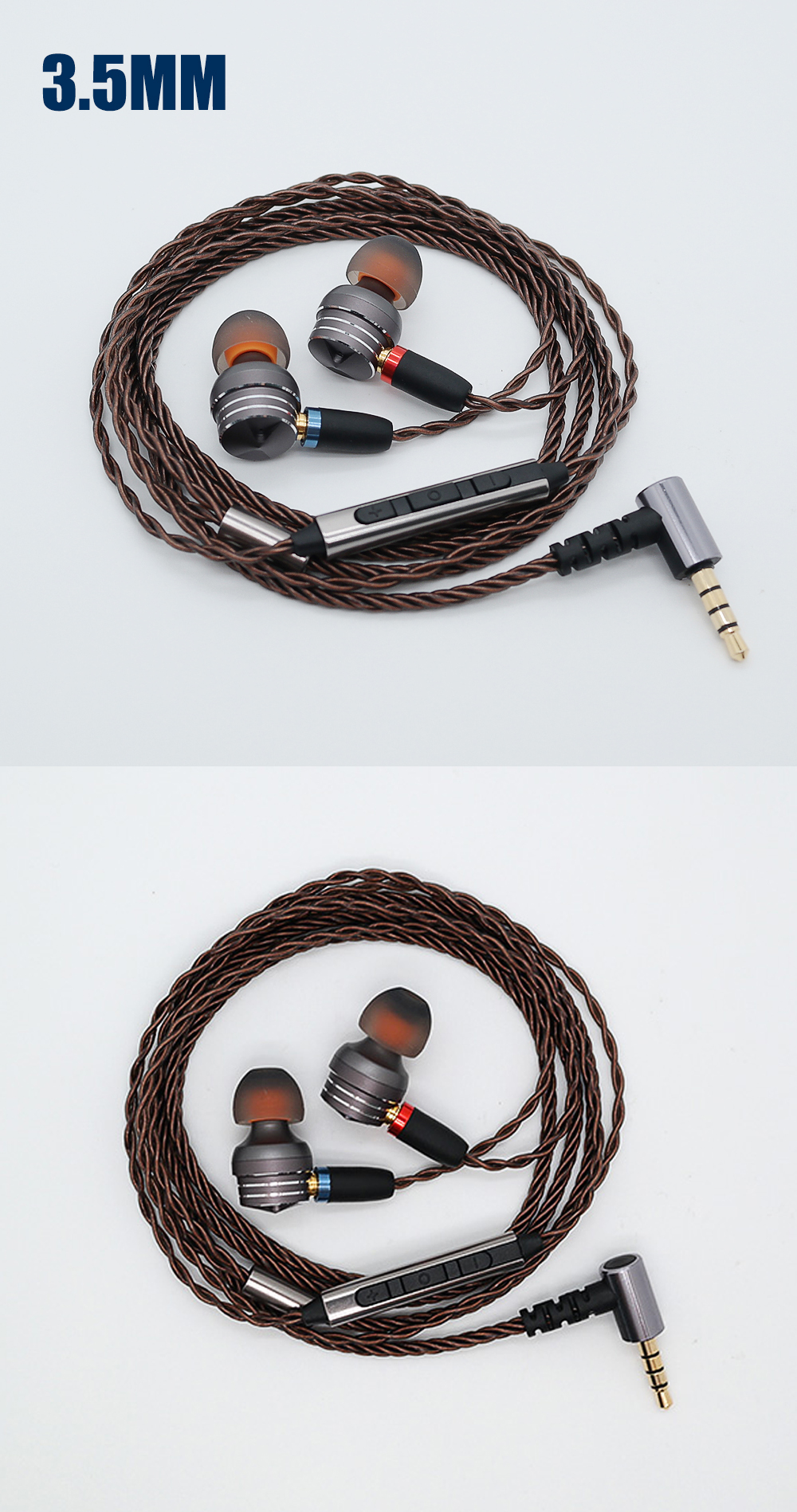 HIGH-END METALLIC EARPHONE - EARPHONE FOR PHONE/MP3 - 4