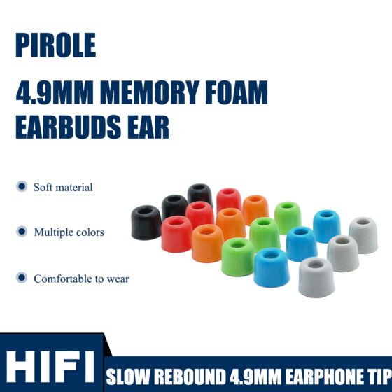 SLOW REBOUND 4.9MM EARPHONE TIP