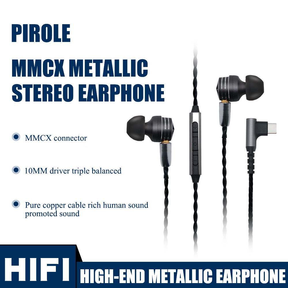 HIGH-END METALLIC EARPHONE - EARPHONE FOR PHONE/MP3 - 1