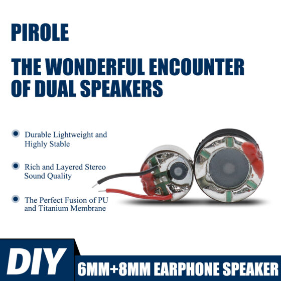 6MM+8MM EARPHONE SPEAKER