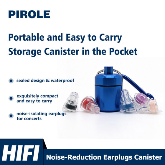 NOISE-REDUCTION EARPLUGS CONTAINER BOTTLE WITH KEYRING ALUMINUM ALLOY CANISTER NOISE-REDUCTION EARPLUGS CONTAINER BOTTLE WITH KEYRING ALUMINUM ALLOY CANISTER