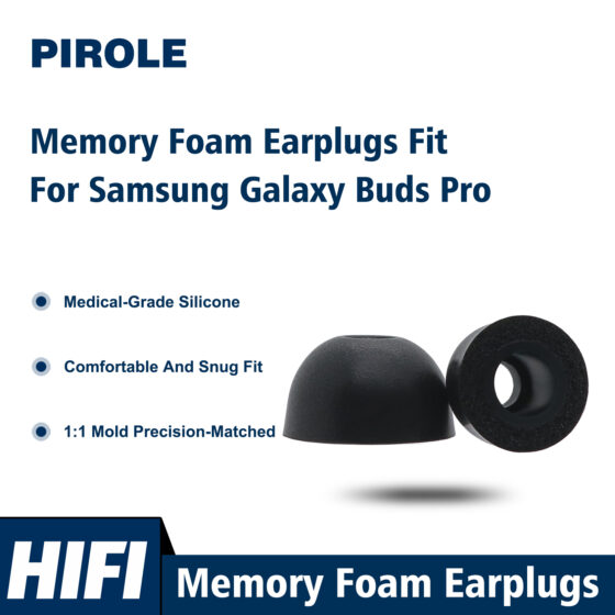 Noise-Reduction Memory Foam for Samsung Galaxy Buds Pro Earplugs Cases Sponge Ear Cups In-Ear Earphones Earbuds Tips Accessories Noise-Reduction Memory Foam for Samsung Galaxy Buds Pro Earplugs Cases Sponge Ear Cups In-Ear Earphones Earbuds Tips Accessories