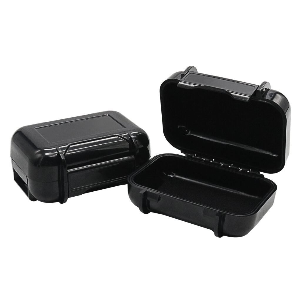 IEM Hard Case Waterproof in Ear Monitor Earphone Case Storage Sealed Design Protective Portable Box for Earphone and Accessories